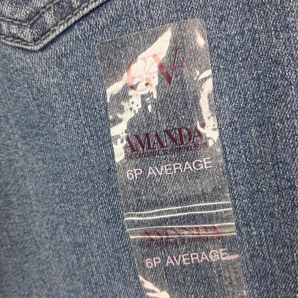 Brand New High Rise Famous Gloria Vanderbilt AMANDA Slimming Jeans!!! - Picture 10 of 14